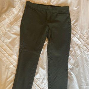 Banana Republic Sloan Curvy Fit 2 Army Green Pants
